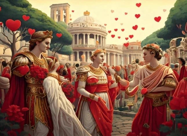 Día De San Valentín En La Antigua Roma