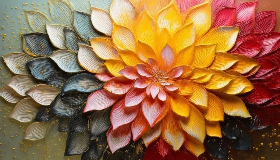 Pintura de Flores