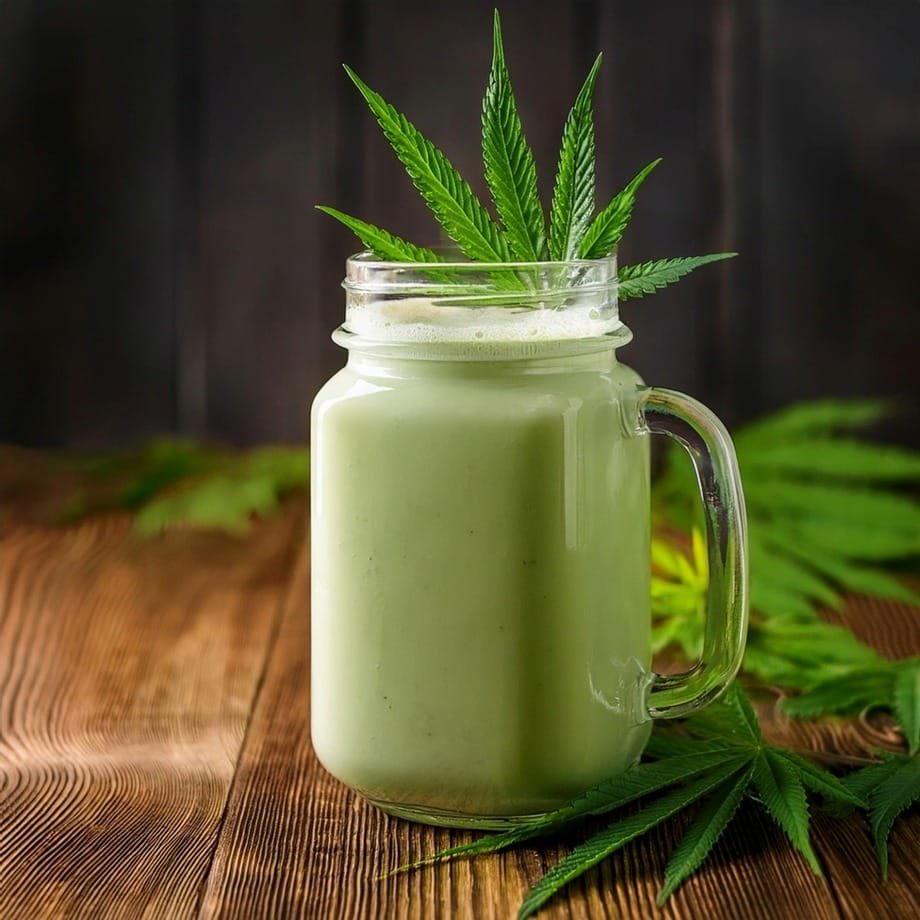 Bhang Bebida de Cannabis con Leche