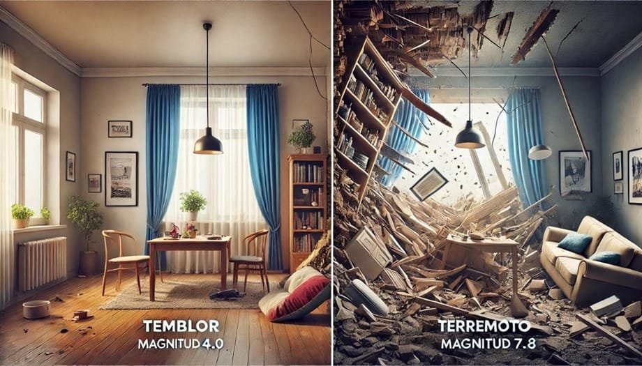 Diferencia Entre Temblor y Terremoto